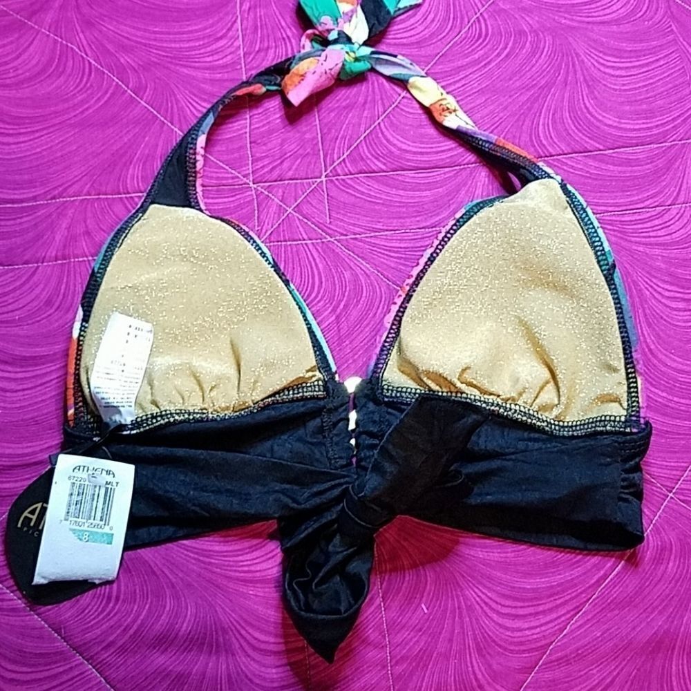 Athena bikini top size 8 NWT - Picture 4 of 5